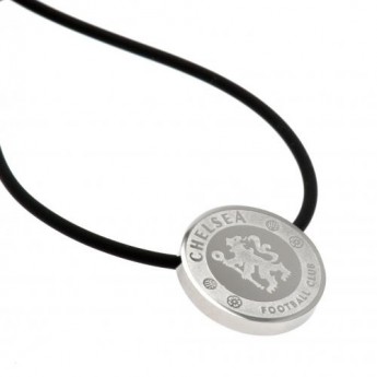 Chelsea FC колие с висулка silver logo