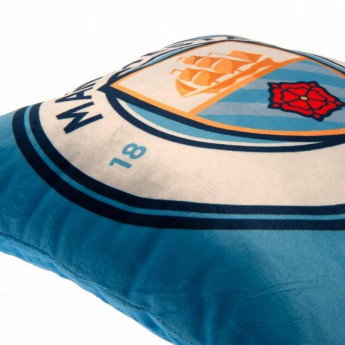Manchester City възглавничка blue logo Cushion