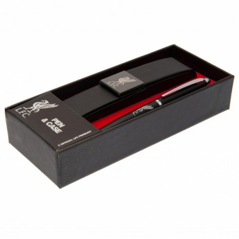 Liverpool FC химикал и калъф pen & case set