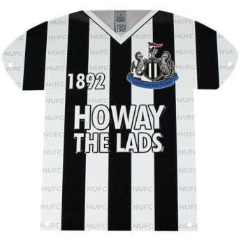 Newcastle United метален знак Metal Shirt Sign