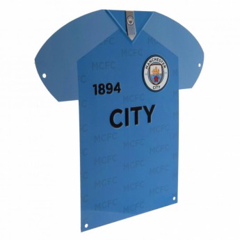 Manchester City метален знак Metal Shirt Sign