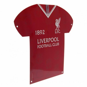 Liverpool FC метален знак Metal Shirt Sign LB