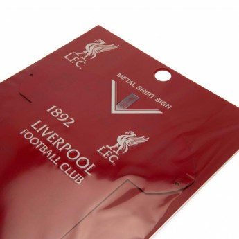 Liverpool FC метален знак Metal Shirt Sign LB