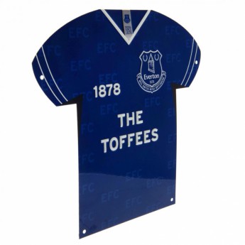 Everton FC метален знак Metal Shirt Sign