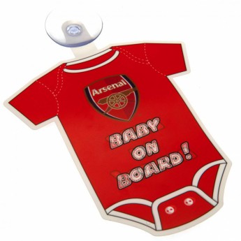 Arsenal FC мини боди за кола Baby On Board Sign
