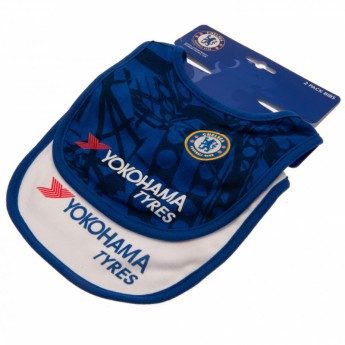 Chelsea FC детски лигавник 2 Pack Bibs CM