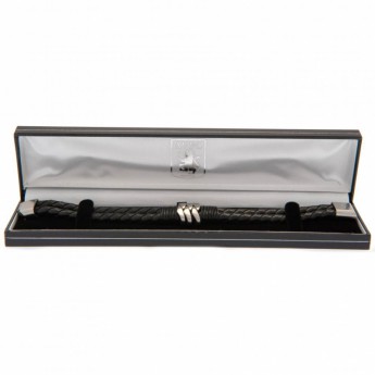 Aston Villa кожена гривна Leather Bracelet