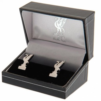 Liverpool FC копчета за ръкавели Stainless Steel Formed Cufflinks LB