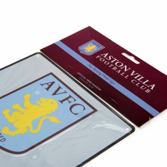 Aston Villa тенекиена табела No Parking Sign