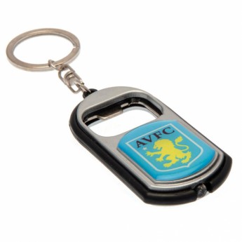 Aston Villa висулка с отварачка Key Ring Torch Bottle Opener