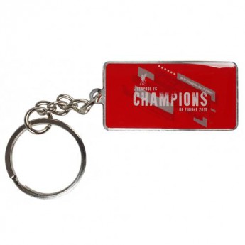 Liverpool FC висулка Champions Of Europe Keyring