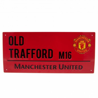 Manchester United табела за стена Street Sign RD