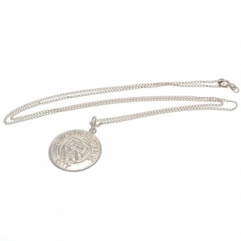 Manchester City колие с висулка Sterling Silver Pendant & Chain