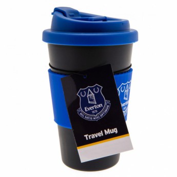 Everton FC чаша за пътуване Silicone Grip Travel Mug