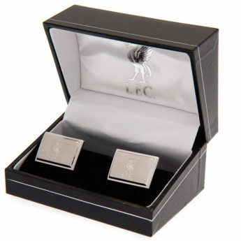 Liverpool FC копчета за ръкавели Champions Of Europe Stainless Steel Cufflinks