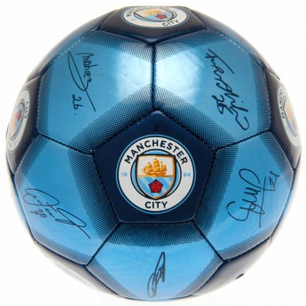 Manchester City футболна топка Football Signature - size 5