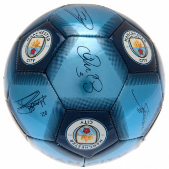 Manchester City футболна топка Football Signature - size 5