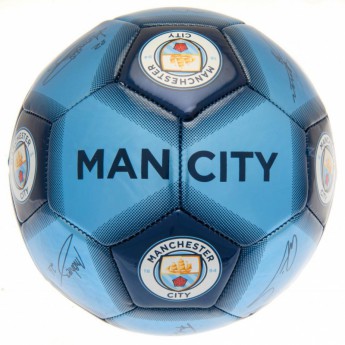 Manchester City футболна топка Football Signature - size 5