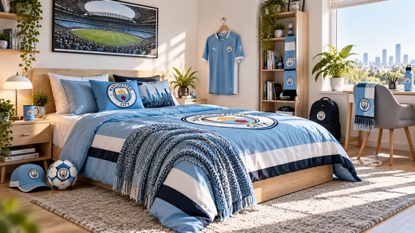 Вдъхновение за фенска стая Manchester City