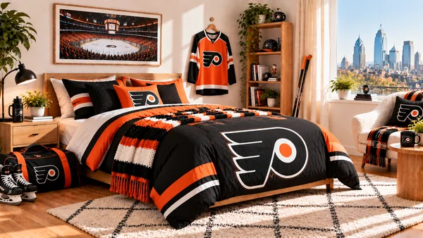 Вдъхновение за фенска стая Philadelphia Flyers