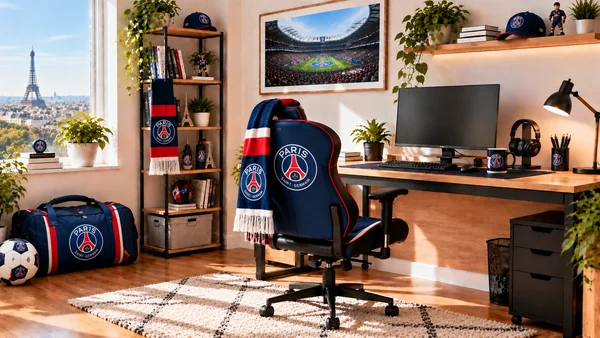 Вдъхновение за фенски работен кът Paris Saint-Germain