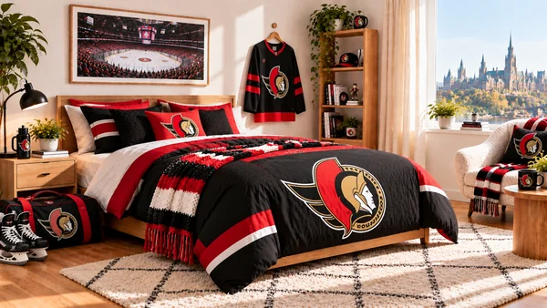 Вдъхновение за фенска стая Ottawa Senators