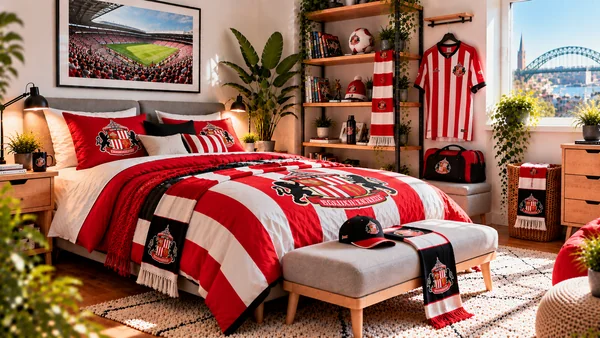 Вдъхновение за фенска стая Sunderland