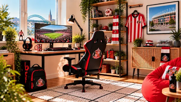 Вдъхновение за фенски работен кът Sunderland