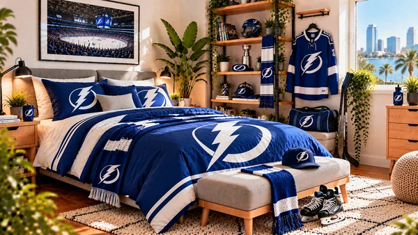 Вдъхновение за фенска стая Tampa Bay Lightning