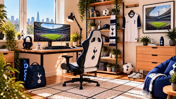 Вдъхновение за фенски работен кът Tottenham Hotspur