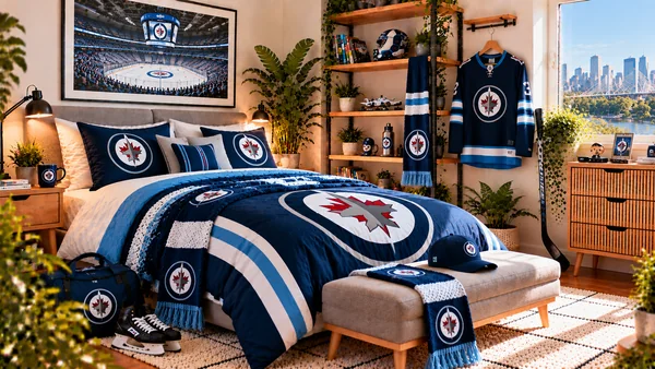 Вдъхновение за фенска стая Winnipeg Jets