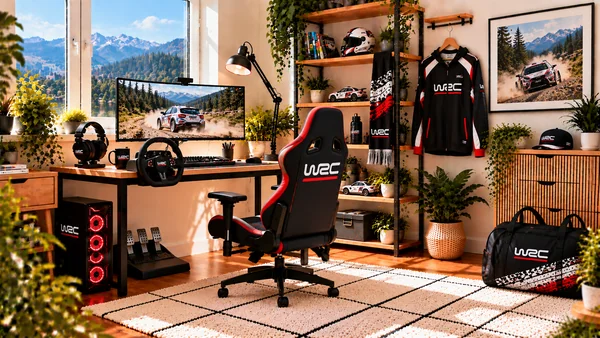 Вдъхновение за фенски работен кът WRC Championship